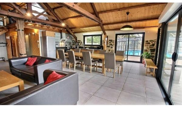 2  villas avec piscine Erquy à 600m de la plage Rentabilité assurée