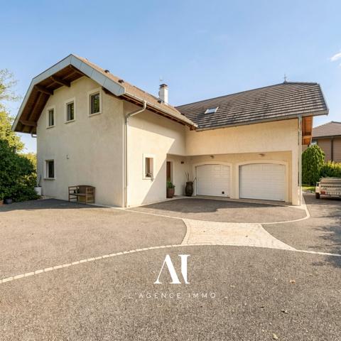 Maison Individuelle T5 – 200 M² – 4 Chambres – Vue Alpes & Jura – Double Garage – Terrain 880 M² – Divonne les Bain 01220
