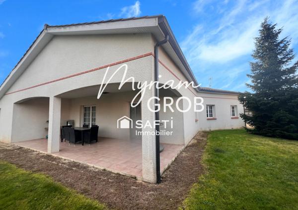 Maison de plain-pied 2010 – 3 chambres – Piscine –Secteur Fonneuve