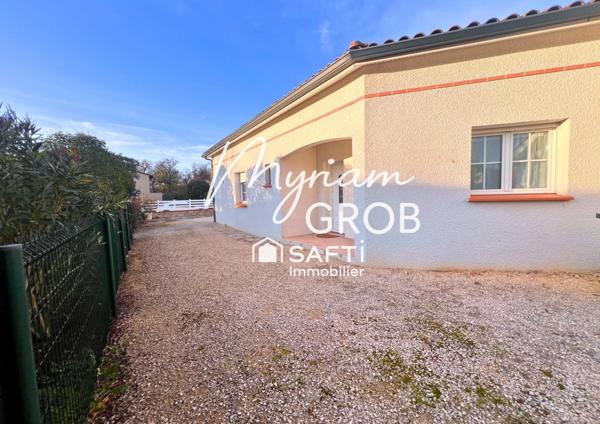 Maison de plain-pied 2010 – 3 chambres – Piscine –Secteur Fonneuve