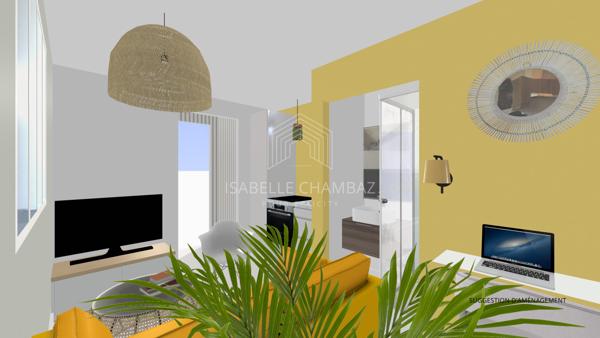 Appartement 2 pièces - 19 m²