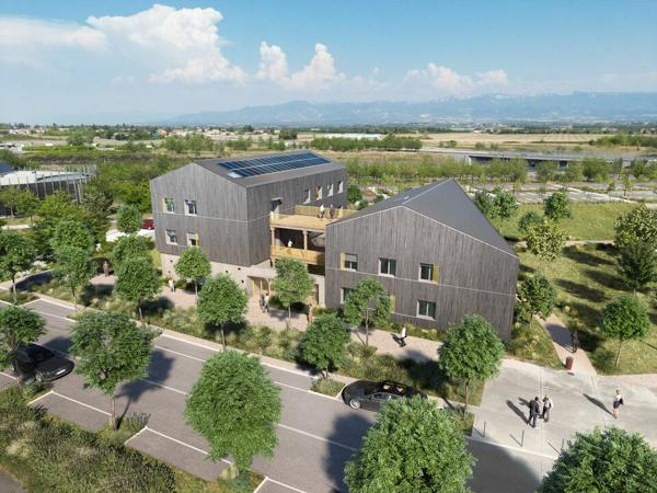 Bureaux neufs à vendre à Alixan avec isolation performante et accès TGV