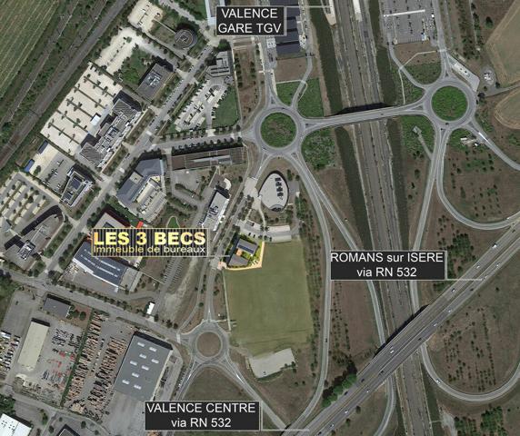 Bureaux neufs à vendre à Alixan avec isolation performante et accès TGV