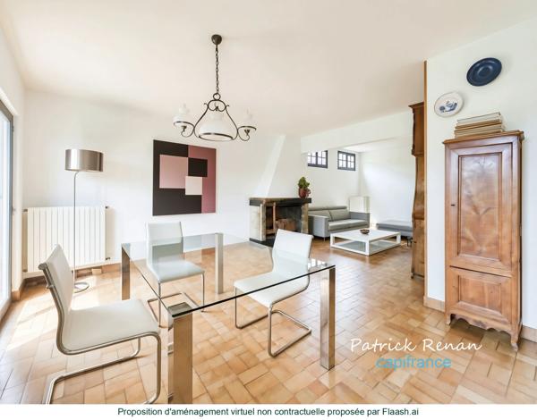 Maison à vendre 10 pièces P10 LES CLAYES SOUS BOIS (78) sous-sol total terrasse