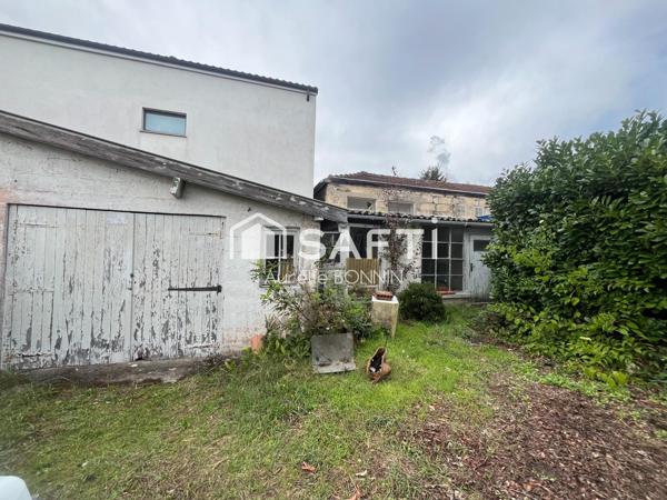 Talence à 14min du tram  maison 3 chambres à rénover  avec garage et jardin