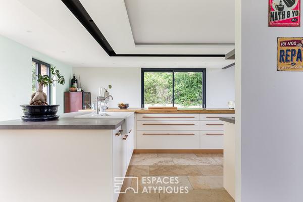 Corps de Ferme transformé en loft à quelques minutes du centre-ville