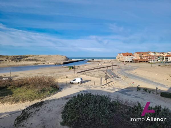 VIEUX BOUCAU - DEUX PIECES + MEZZANINE - MAGNIFIQUE VUE OCEAN