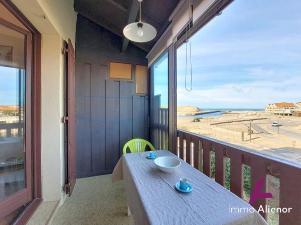 VIEUX BOUCAU - DEUX PIECES + MEZZANINE - MAGNIFIQUE VUE OCEAN