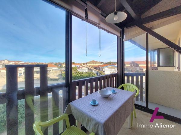 VIEUX BOUCAU - DEUX PIECES + MEZZANINE - MAGNIFIQUE VUE OCEAN