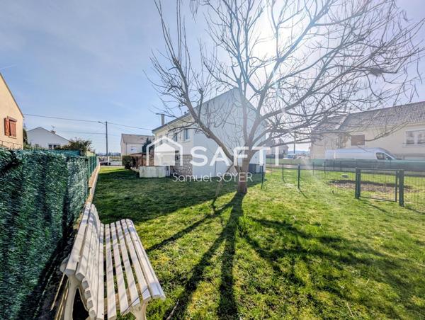 MAISON INDIVIDUELLE 3 CH, GARAGE, JARDIN