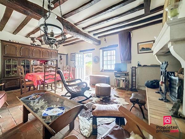 Proche Bellême, maison de campagne authentique - 8 pièces - 145 m2