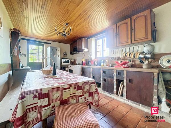 Proche Bellême, maison de campagne authentique - 8 pièces - 145 m2