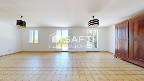 Charmante maison lumineuse DE PLAIN PIED avec sous-sol complet – 10 min gare d’Angoulême