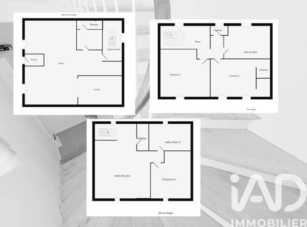 Maison à vendre 5 pièces 150 m² Saint-Arnoult-en-Yvelines