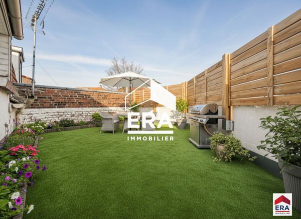 Maison 3 chambres avec terrasse et garage fermé - 95 m² - Halluin Centre