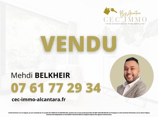 Perpignan Sud Coquet Appartement F2 avec extérieur