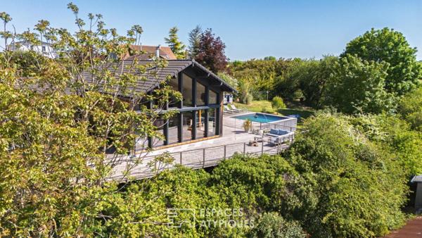 L’horizon pour décor : maison ossature bois à Migné-Auxances
