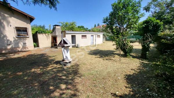 Maison Toulouse T3 82.5m2 sur une belle parcelle paysagée de 722m² avec dependances et garages