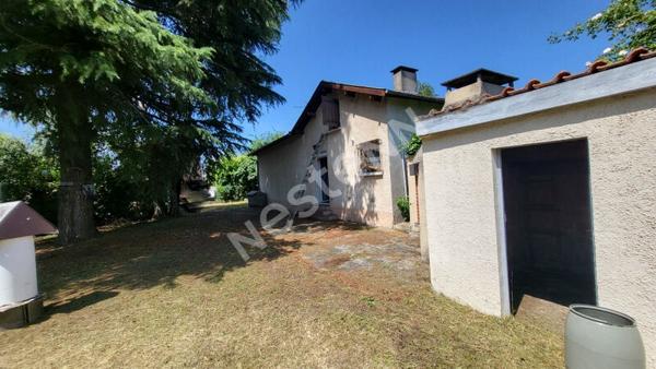 Maison Toulouse T3 82.5m2 sur une belle parcelle paysagée de 722m² avec dependances et garages