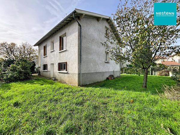 Maison familiale quartier Saint-Rambert - 90 m² habitable avec jardin de 483 m²