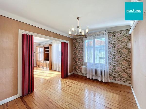 Maison familiale quartier Saint-Rambert - 90 m² habitable avec jardin de 483 m²