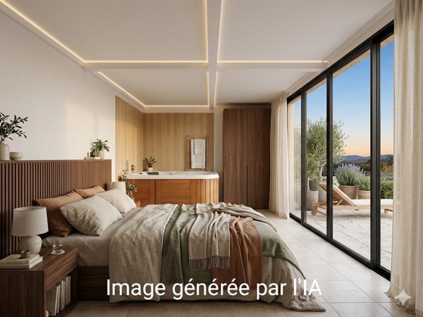Maison T2 BIS de 60 m² avec fort potentiel dans résidence sécurisée avec piscine