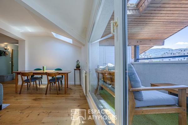 Charmant appartement avec terrasse en coeur de ville
