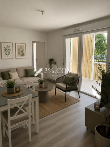 Appartement 2 pièce(s) 1 chambre(s) 45.29 m²