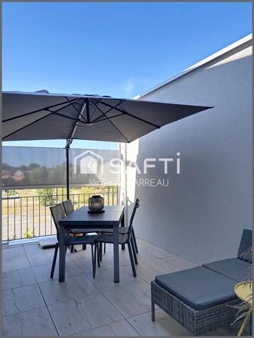 MAGNIFIQUE T3 de 63m2 avec belle terrasse de 13.3m2