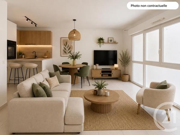 Appartement T3 à vendre  3 pièces - 57 m 2   GUJAN MESTRAS  - 33