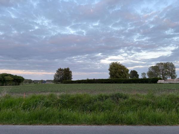 Terrain de 920m², 20m de façade