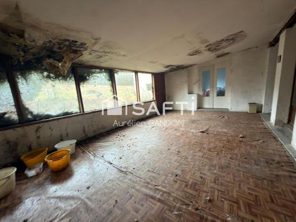 Maison avec 25HA de terrain et 40 box à chevaux