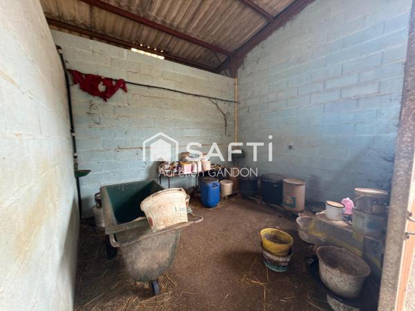 Maison avec 25HA de terrain et 40 box à chevaux
