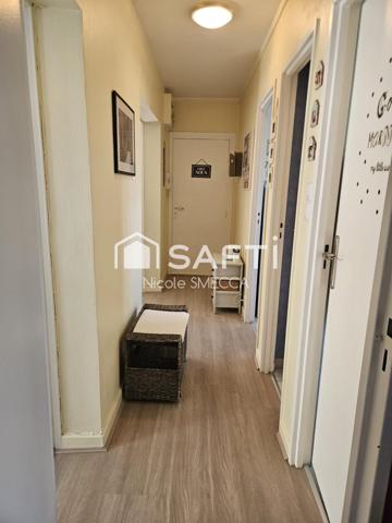 Appartement 2 chambres,jardin,2 caves