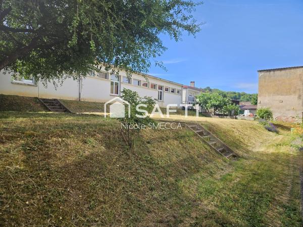 Appartement 2 chambres,jardin,2 caves