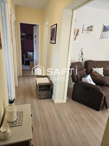 Appartement 2 chambres,jardin,2 caves