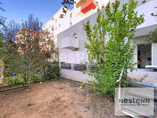 A vendre superbe appartement T4 en duplex avec terrasse, jardin et place de stationnement à Montpellier, à deux pas du tramway