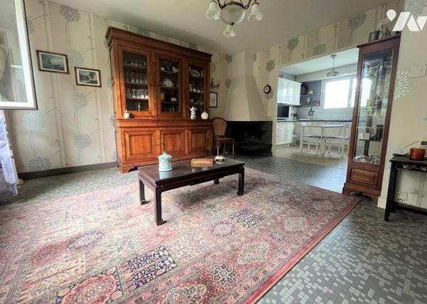 Saint Herblain Bouvardière, maison 5 pièces, 3 chambres, garage, jardin Ouest