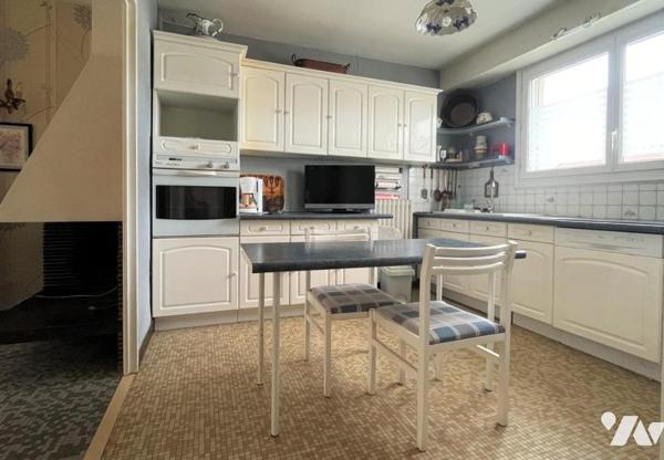 Saint Herblain Bouvardière, maison 5 pièces, 3 chambres, garage, jardin Ouest