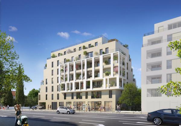 À vendre : Appartement neuf de 3 pièces, 65 m² avec terrasse de 8 m², parking, à Montpellier