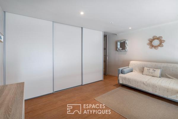 Une ancienne imprimerie transformée en duplex contemporain