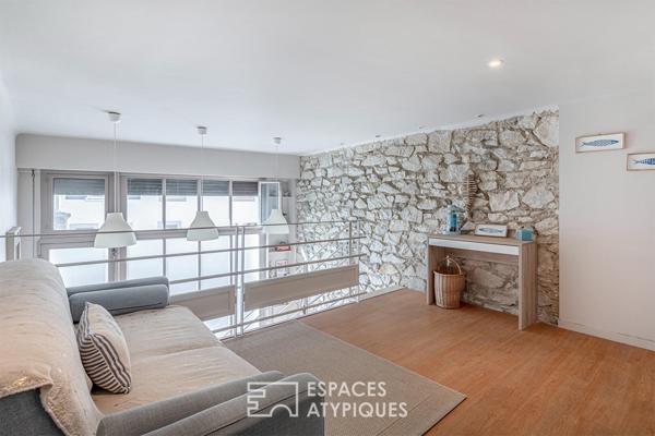 Une ancienne imprimerie transformée en duplex contemporain