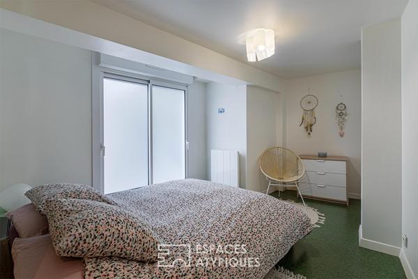 Une ancienne imprimerie transformée en duplex contemporain