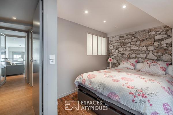 Une ancienne imprimerie transformée en duplex contemporain