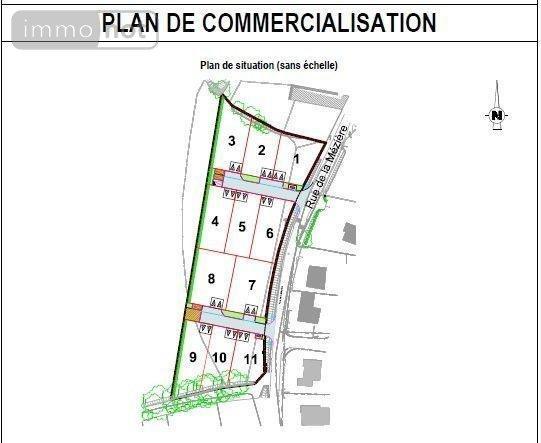 Terrain à Batir à vendre à Saint-M'Hervon en Ille-et-Vilaine (35360), ref : 050/20