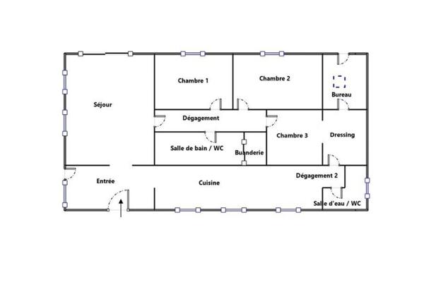 Maison à vendre 5 pièces de 115 m²