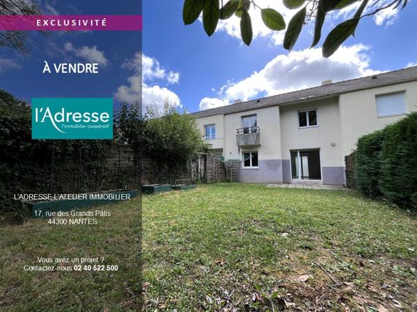 Maison NANTES ST JOSEPH DE PORTERIE 4 pièce(s) 75.08 m2