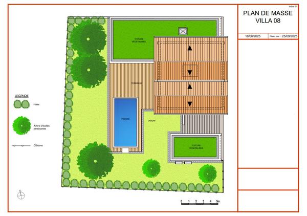 Villa d'exception avec piscine - Description détaillée - Cinq Cantons / Chiberta Anglet
