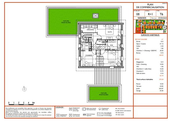 Villa d'exception avec piscine - Description détaillée - Cinq Cantons / Chiberta Anglet