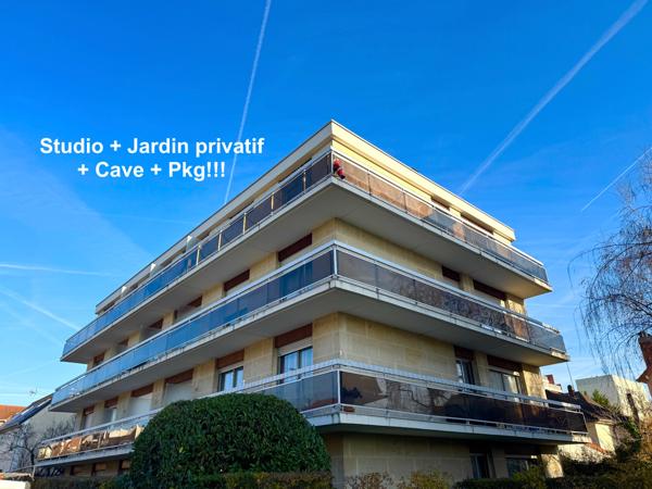 Studio + Jardin + Pkg + Cave! Secteur Basoche!!!